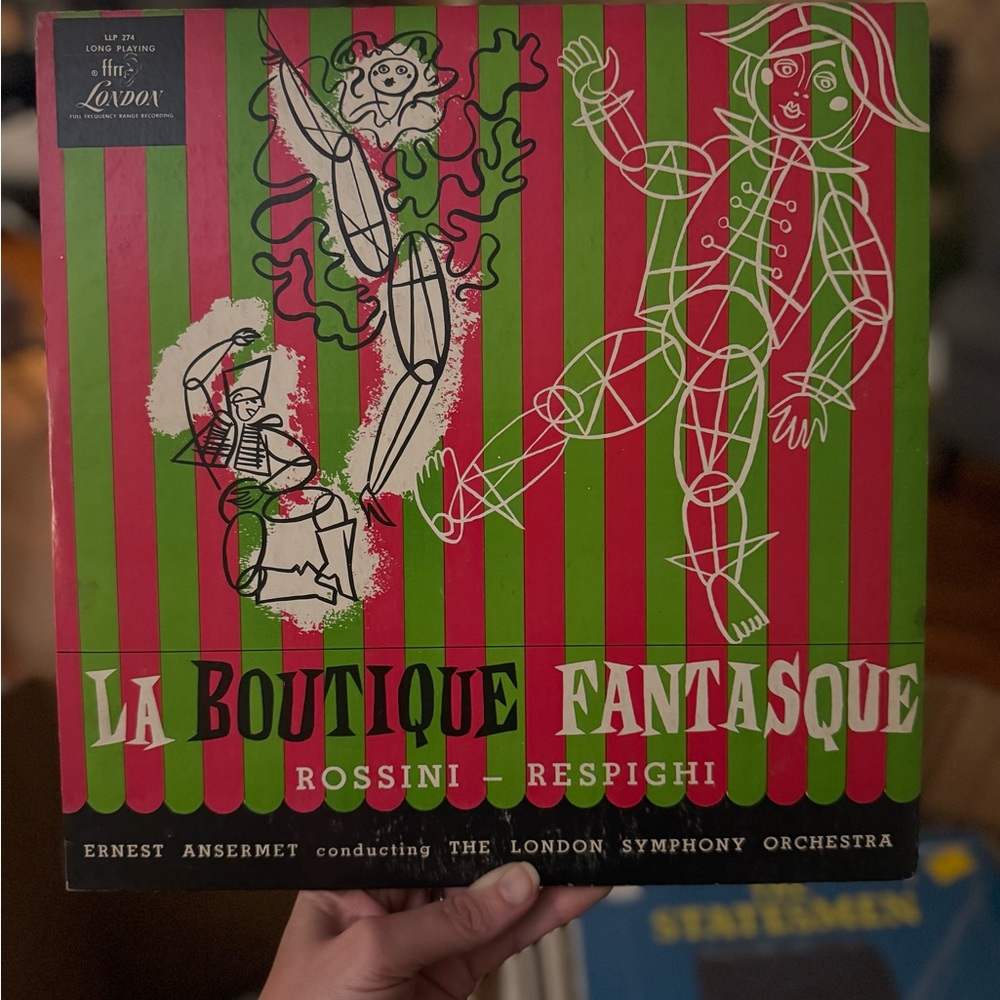 La Boutique Fantastque Rossini Respighi Vinyl 12"